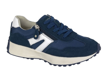 Ladies Zip/Lace Glamour Trainer