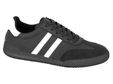 Twin Stripe Retro Lace Trainer